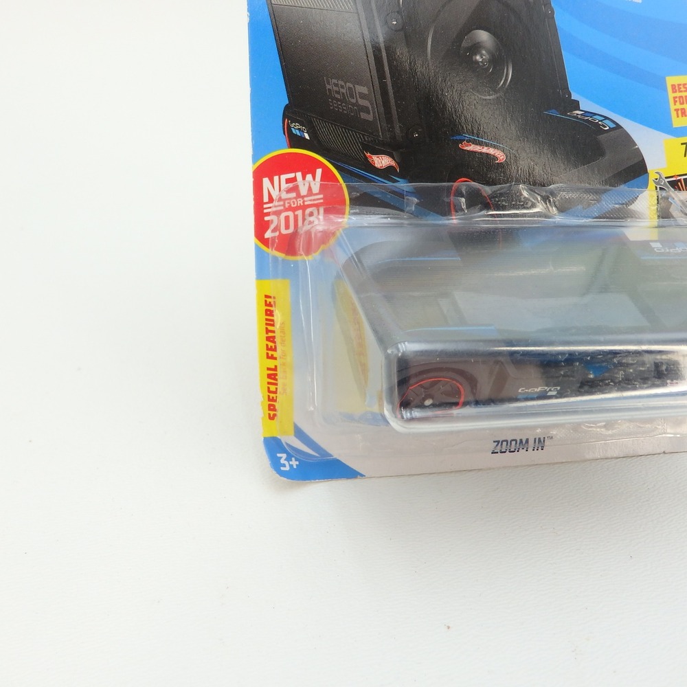 Hot Wheels Zoom In GoPro Hero Session Mount Black Experimotor 7/10 242/365 FJV98 - Picture 4 of 5